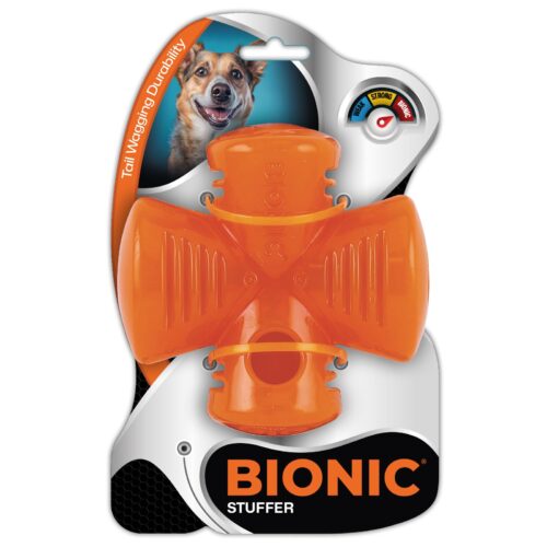 Bionic Stuffer Treat Dog Toy - High-Visibility Treat Dispenser, Great For Redirected Chewing
